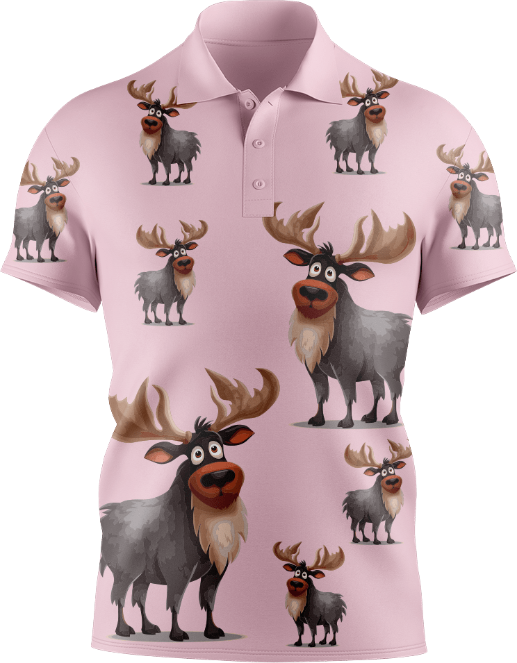 Moose Men's Short Sleeve Polo - fungear.com.au