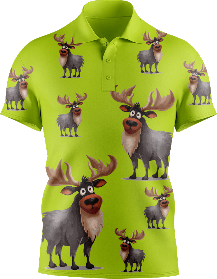 Moose Men's Short Sleeve Polo - fungear.com.au