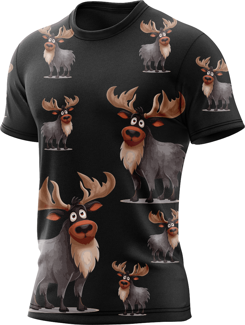 Moose Rash Shirt Short Sleeve - fungear.com.au