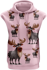 Moose Sleeveless Hoodie 4
