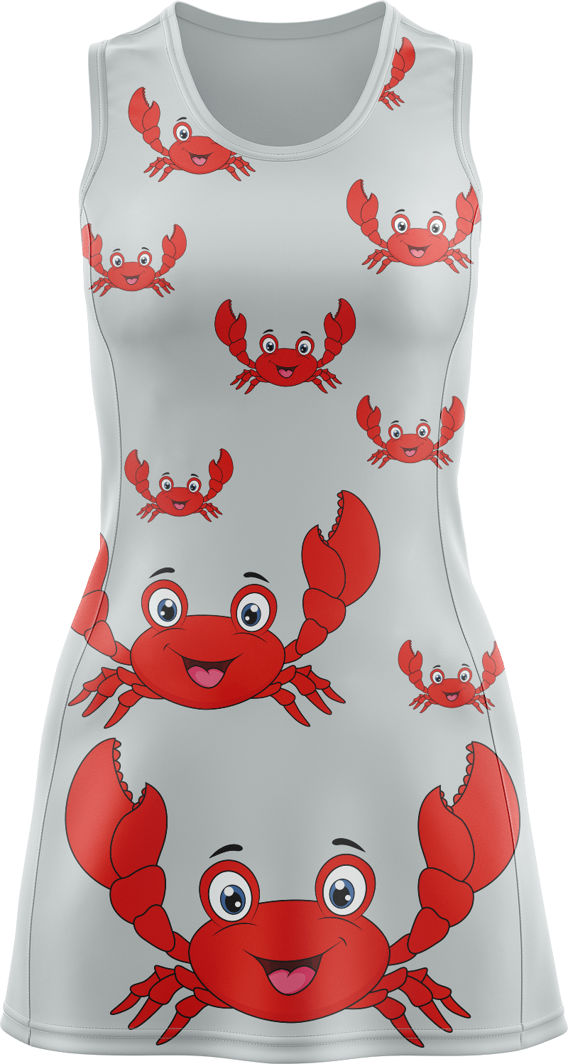 Muddy Crab Ladies Mini Dress - fungear.com.au