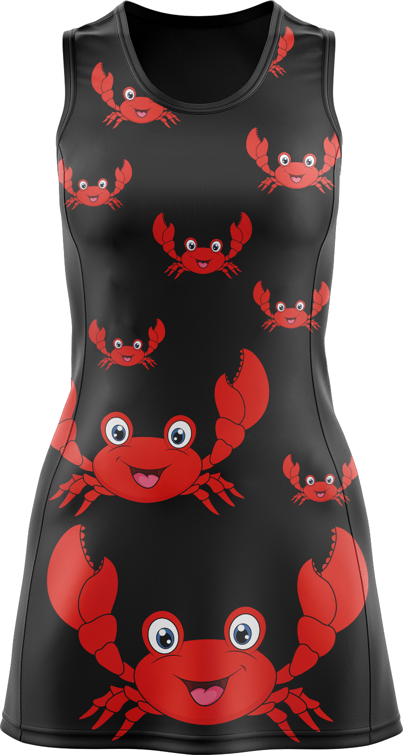 Muddy Crab Ladies Mini Dress - fungear.com.au