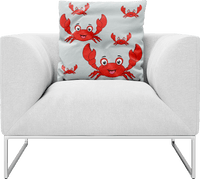 Muddy MudCrab Pillows Cushions 2
