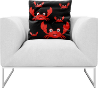 Muddy MudCrab Pillows Cushions 1