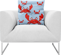 Muddy MudCrab Pillows Cushions 4