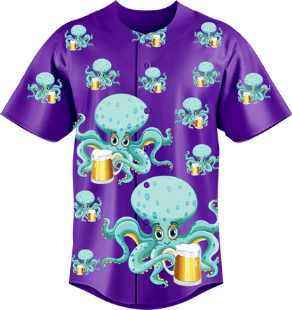 Octopus Baseball Jerseys - fungear.com.au