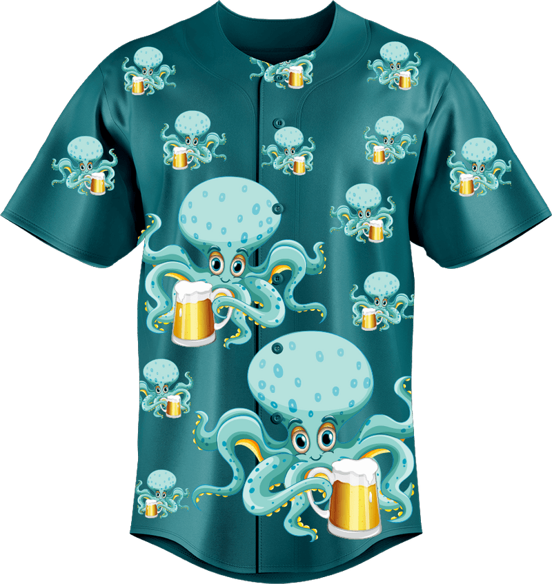 Octopus Baseball Jerseys