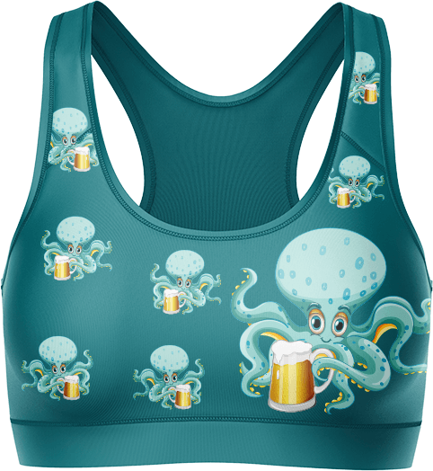 Octopus Crop Top - fungear.com.au