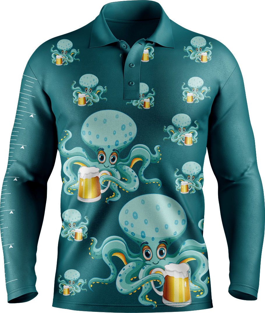 Octopus Fishing Shirts - fungear.com.au