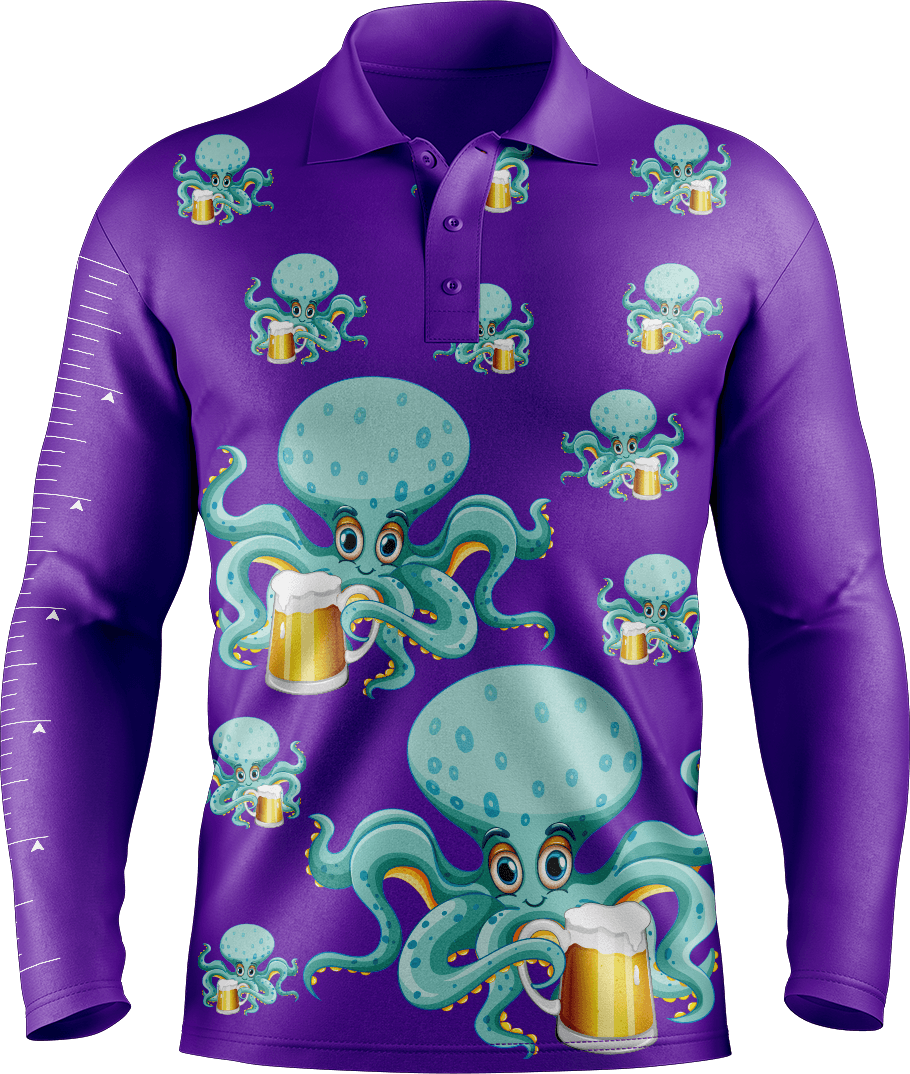 Octopus Fishing Shirts - fungear.com.au