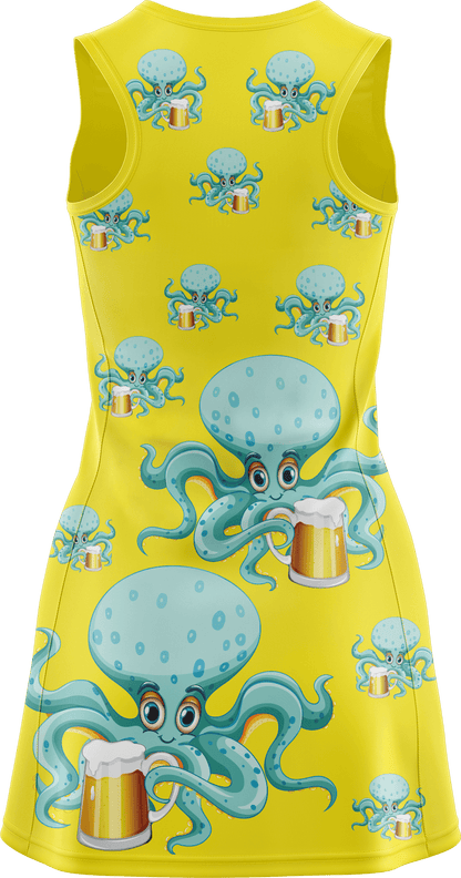 Octopus Ladies Mini Dress - fungear.com.au