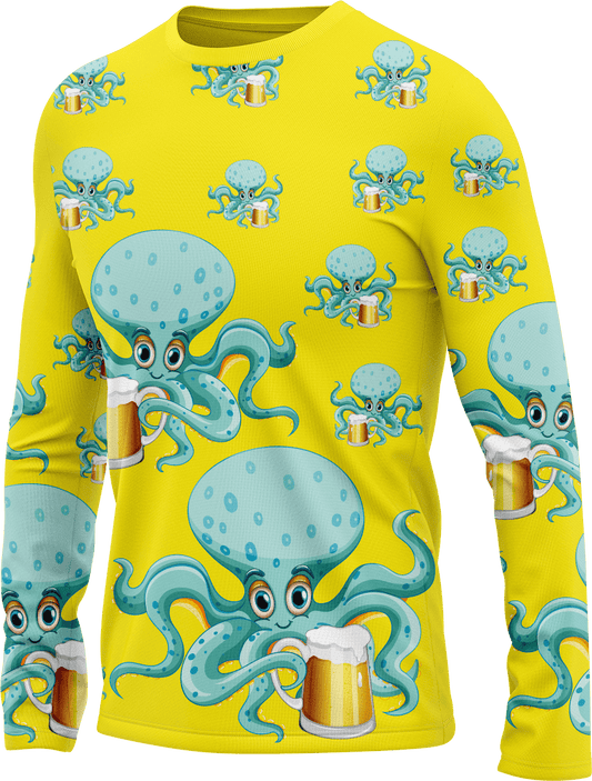 Octopus Rash Shirt Long Sleeve - fungear.com.au