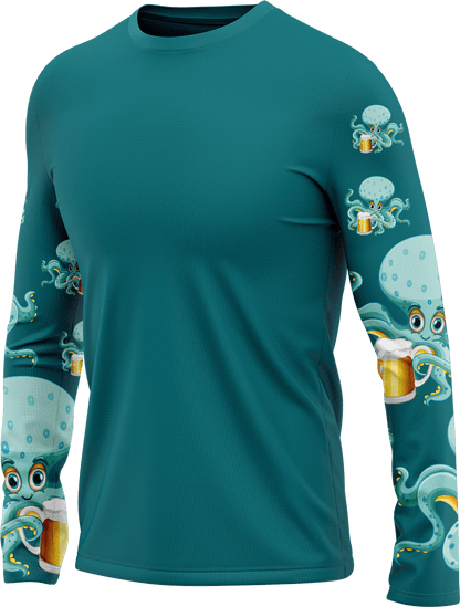 Octopus Rash Shirt Long Sleeve - fungear.com.au