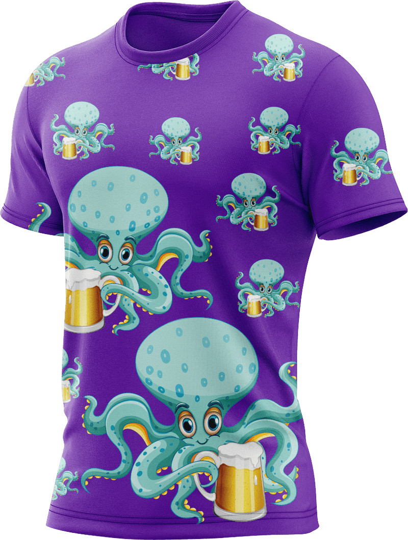 Octopus Rash Shirt Short Sleeve