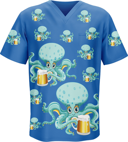 Octopus Scrubs - fungear.com.au