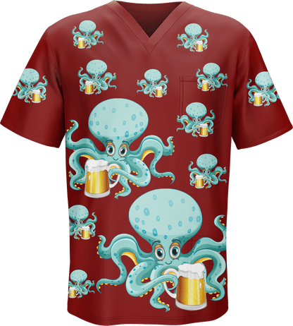 Octopus Scrubs - fungear.com.au