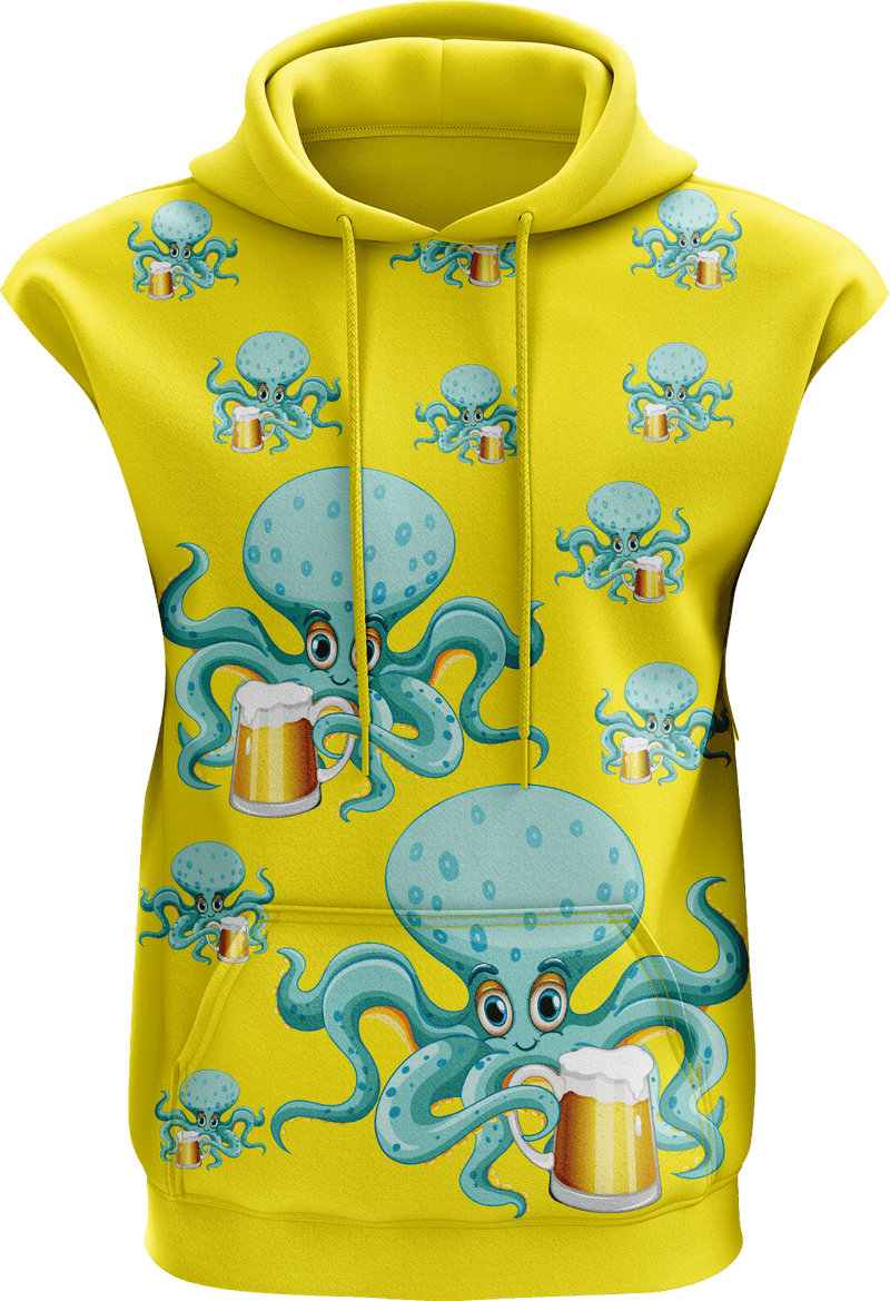Octopus Sleeveless Hoodie