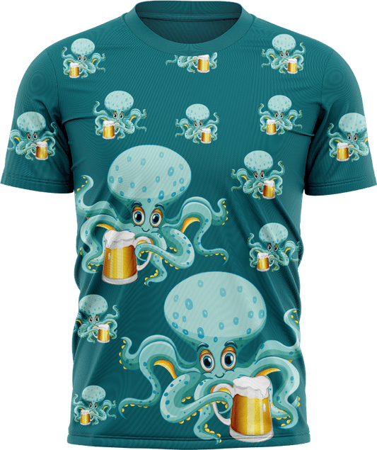 Octopus T shirts - fungear.com.au