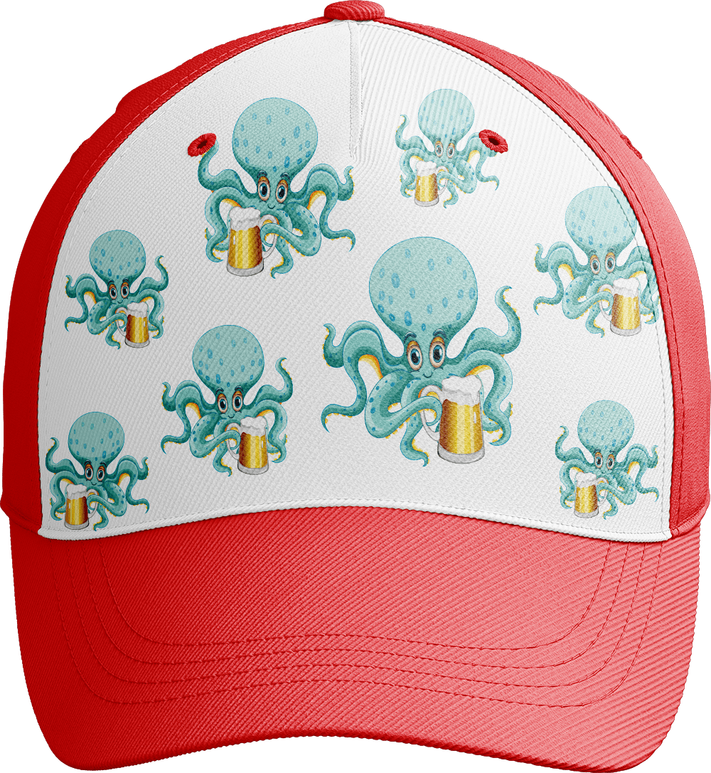 Octopus Trucker Cap - fungear.com.au