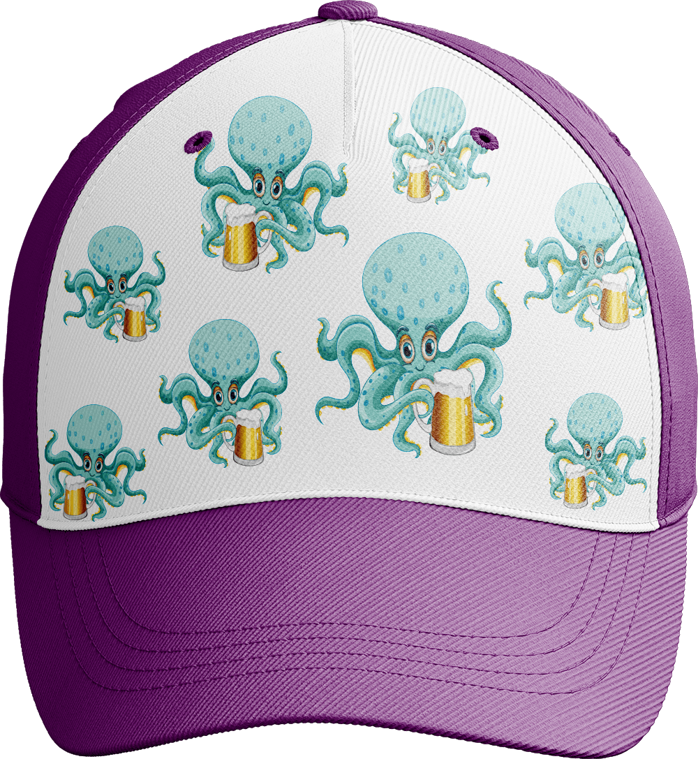 Octopus Trucker Cap - fungear.com.au