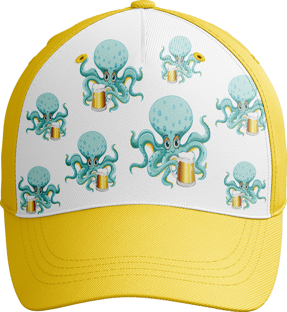 Octopus Trucker Cap - fungear.com.au