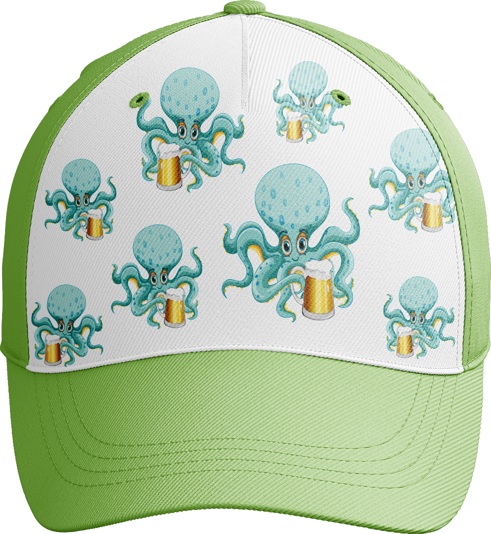 Octopus Trucker Cap - fungear.com.au