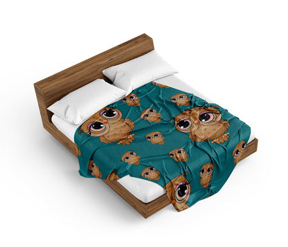 Owl Doona + Pillow - fungear.com.au