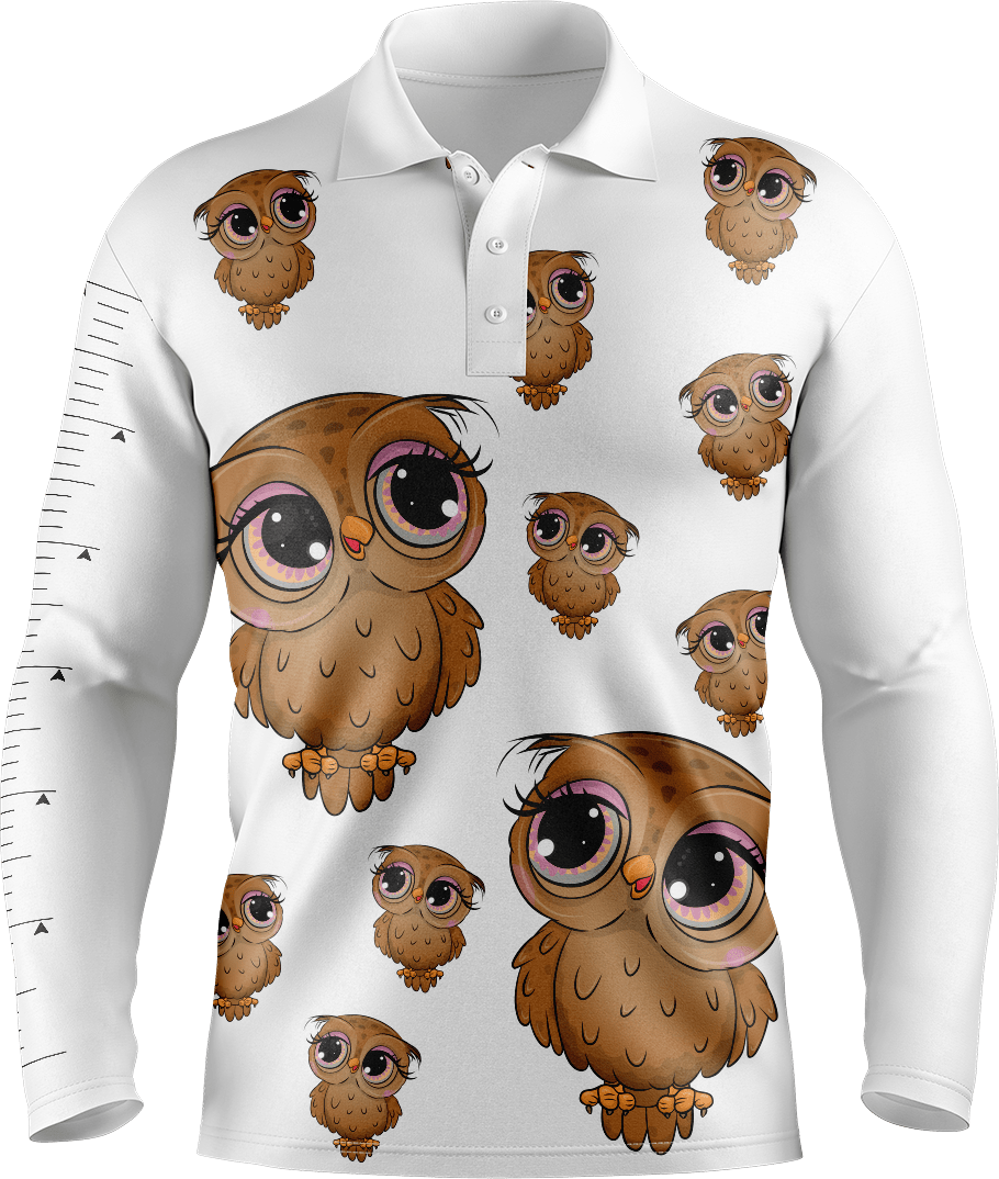 Owl Fishing Shirts - fungear.com.au
