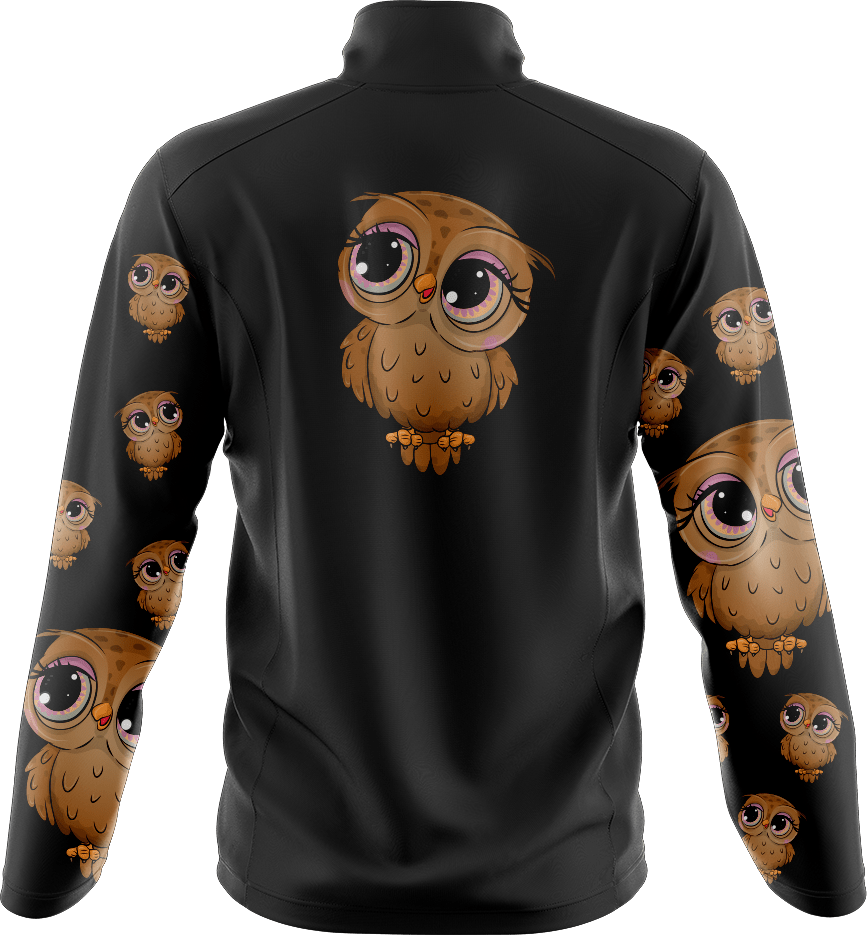 Owl Full Zip Track Jacket - fungear.com.au