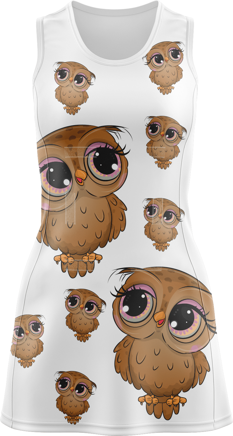 Owl Ladies Mini Dress - fungear.com.au