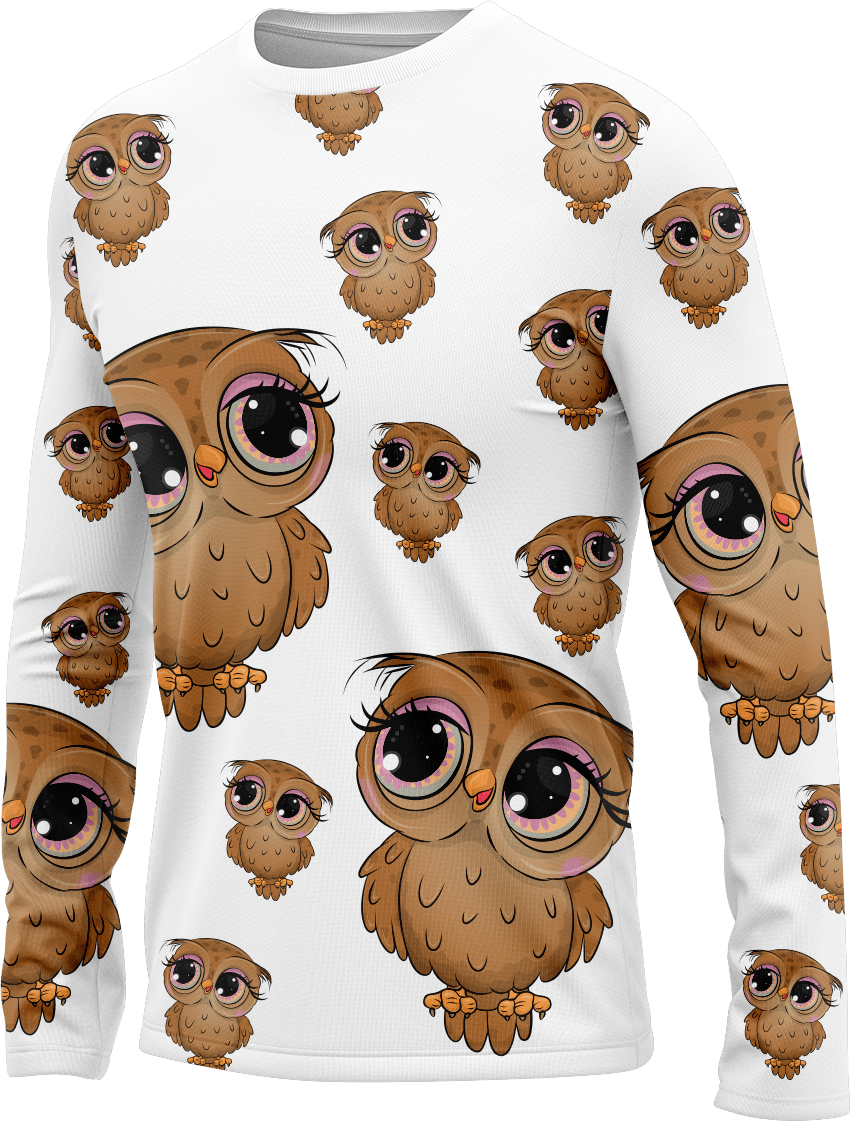 Owl Rash Shirt Long Sleeve - fungear.com.au