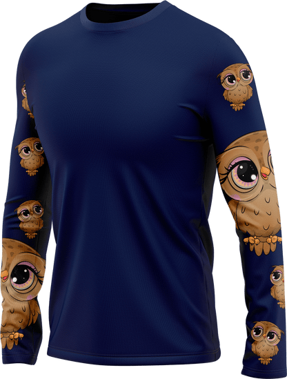 Owl Rash Shirt Long Sleeve - fungear.com.au