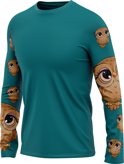 Owl Rash Shirt Long Sleeve - fungear.com.au