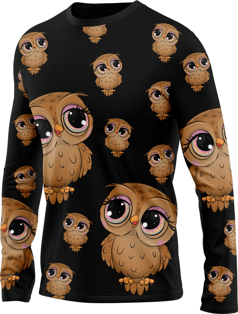 Owl Rash Shirt Long Sleeve