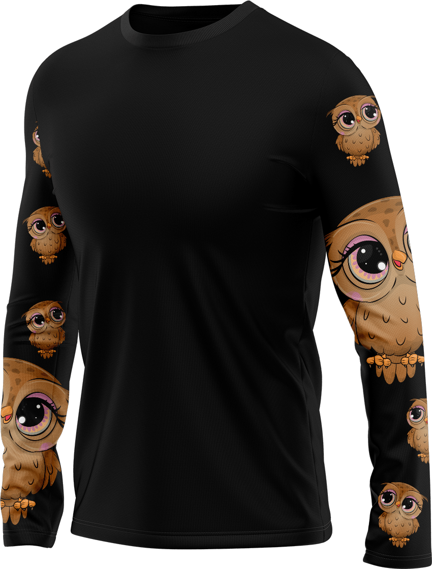 Owl Rash Shirt Long Sleeve - fungear.com.au