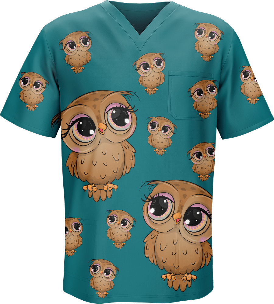 Owl Scrubs - fungear.com.au