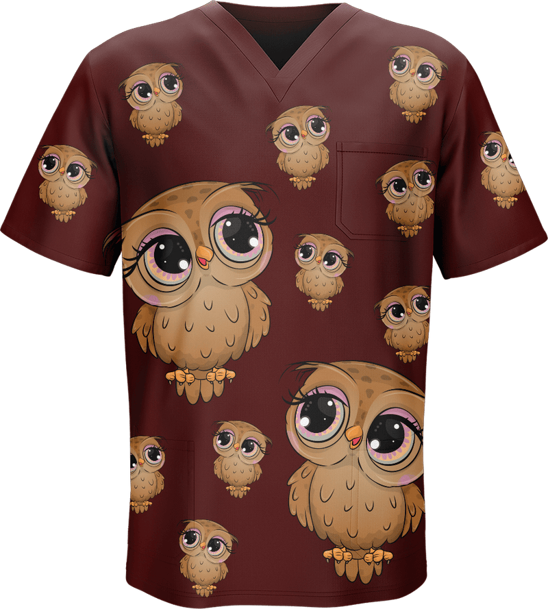 Owl Scrubs