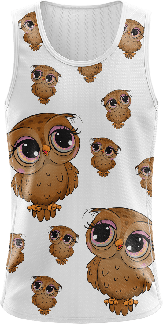 Owl Singlets - fungear.com.au