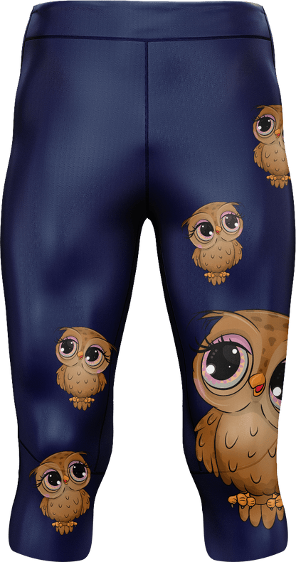 Owl Tights 3/4 or Full Length - fungear.com.au