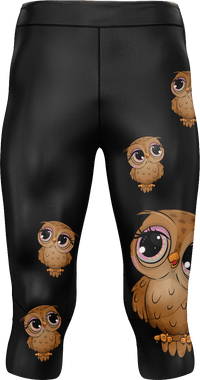 Owl Tights 3/4 or Full Length 1