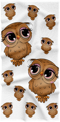 Owl Towels 3