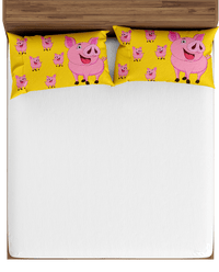 Percy Pig Bed Pillows 1