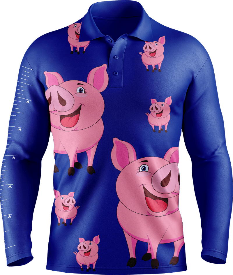 Percy Pig Fishing Shirts