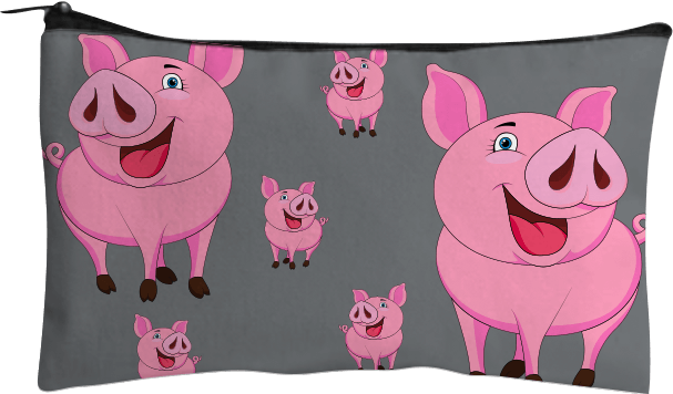 Percy Pig Jumbo Pencil Case - fungear.com.au