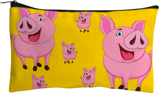 Percy Pig Jumbo Pencil Case - fungear.com.au