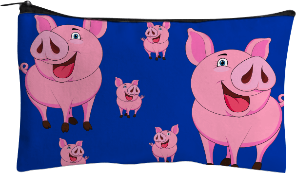 Percy Pig Jumbo Pencil Case - fungear.com.au