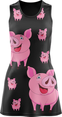 Percy Pig Ladies Mini Dress 4