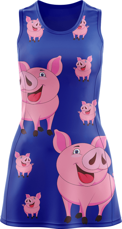 Percy Pig Ladies Mini Dress - fungear.com.au