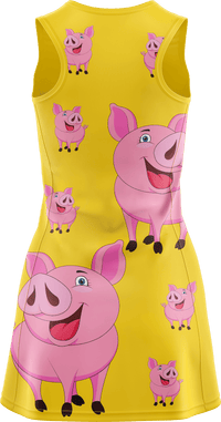 Percy Pig Ladies Mini Dress 5