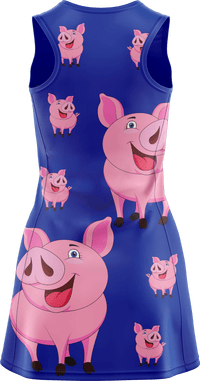 Percy Pig Ladies Mini Dress 6